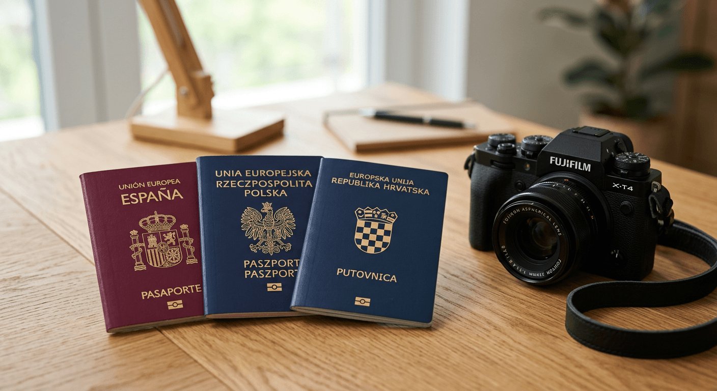 European Passport Differences: Spanish, Polish, and Croatian Options