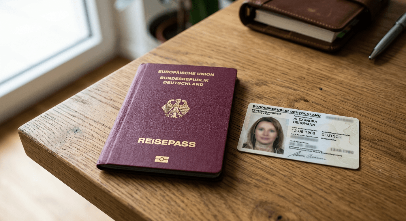 European Travel Documents: Reisepass and Personalausweis